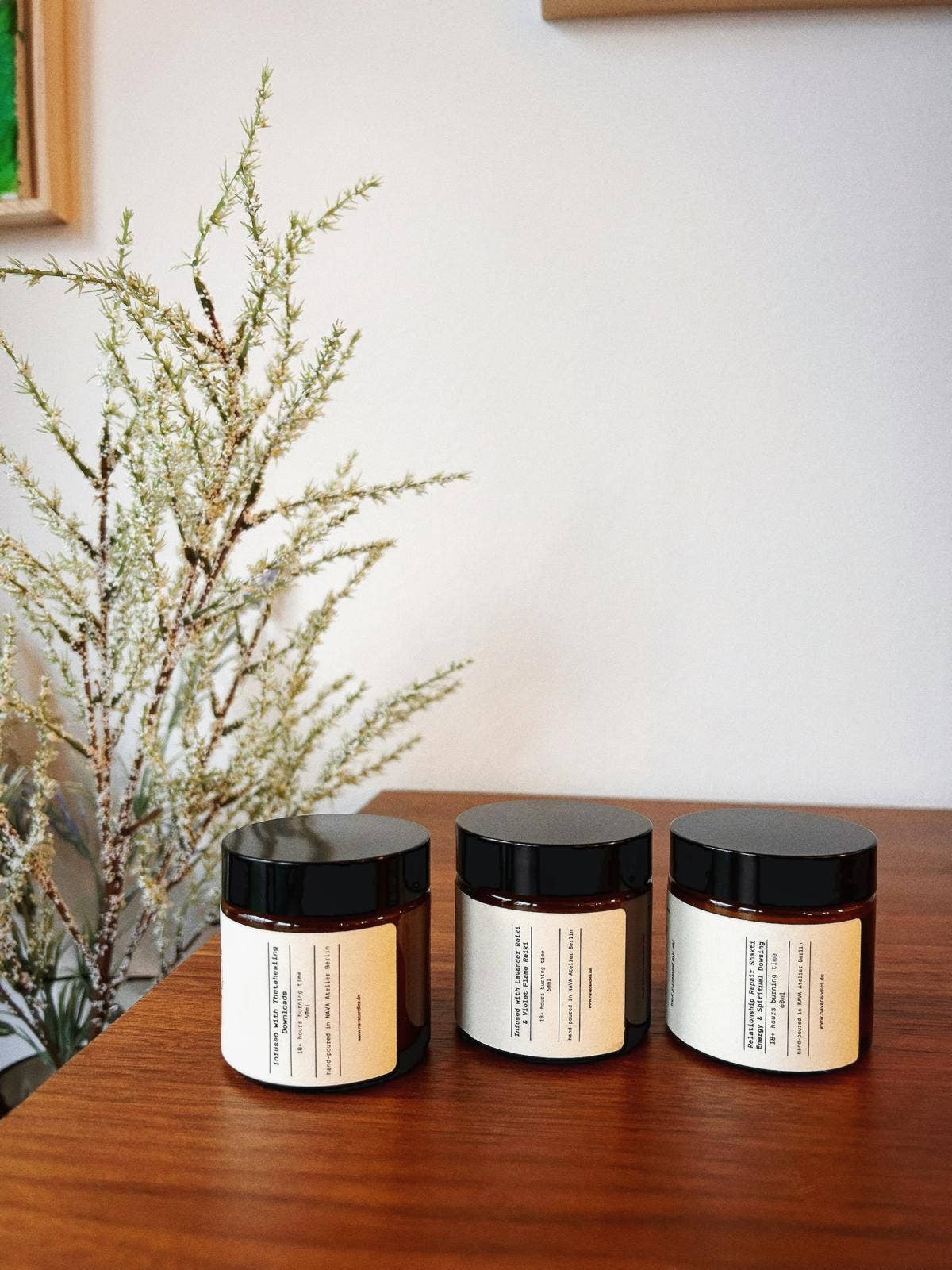 The Divine Feminine, Scented Soy Candle, Orange & Patchouli: Small
