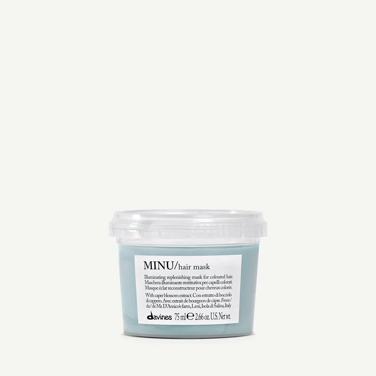 MINU HAIR MASK TRAVEL SIZE 75ML
