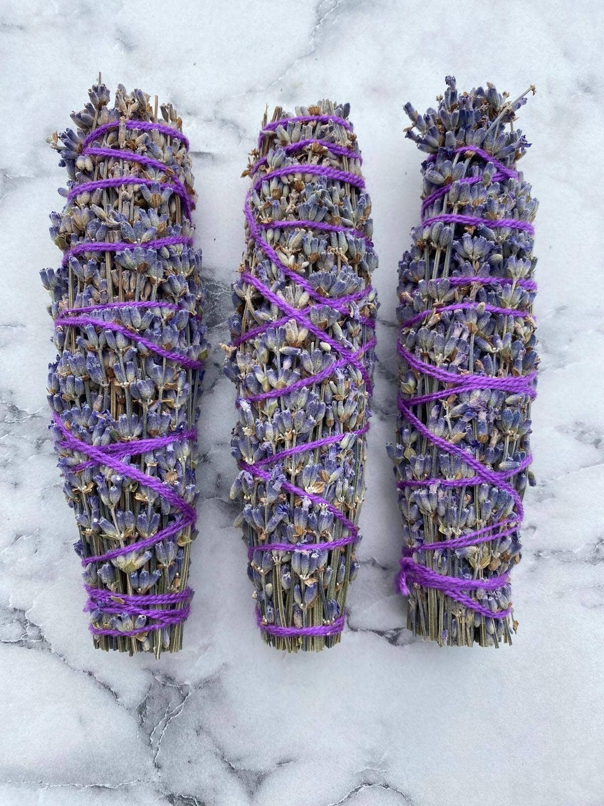 Lavender Incense Bundle – Natural Smudge Stick | Calming