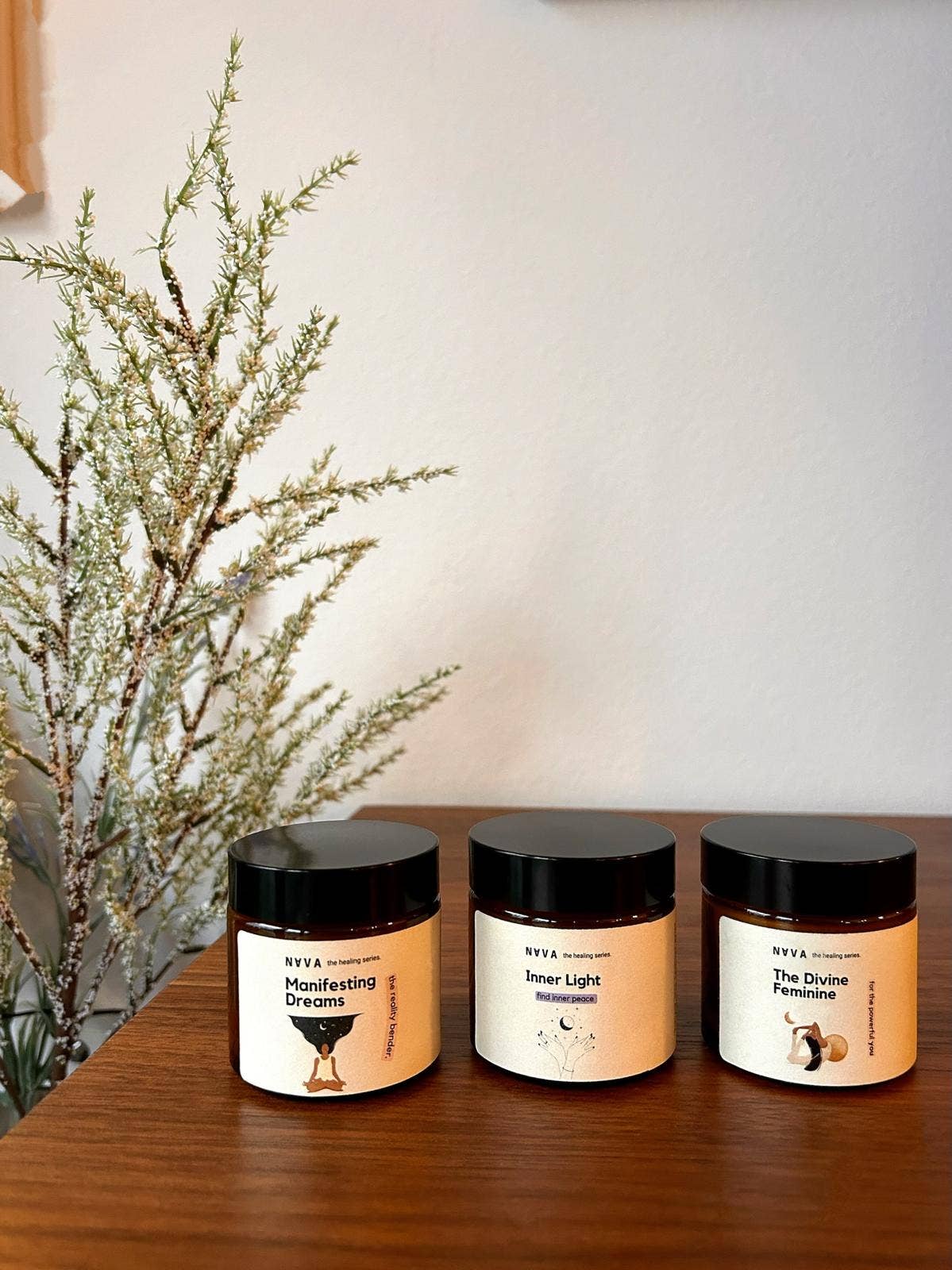 The Divine Feminine, Scented Soy Candle, Orange & Patchouli: Small