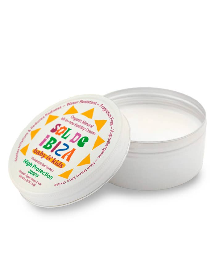 All in One Sunscreen - Babies 0 Months SPF30 Sol de Ibiza. BIO 100g