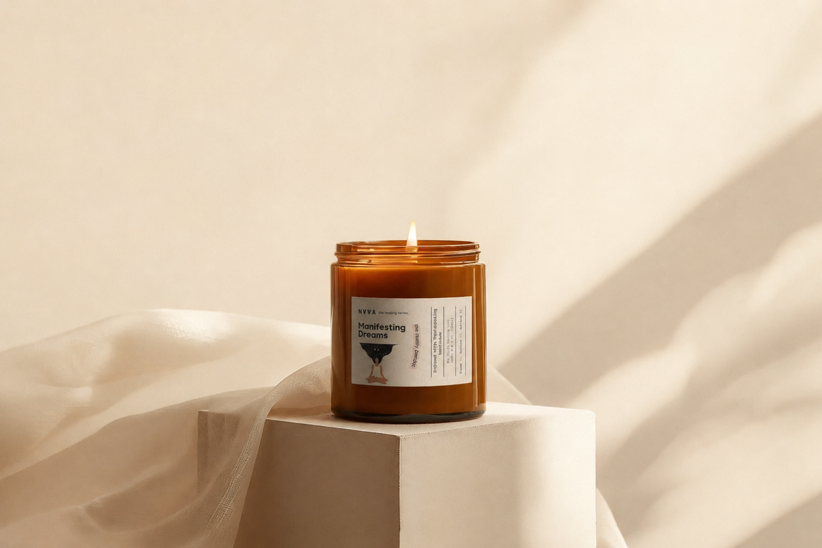 Manifesting Dreams – Scented Organic Candle | Floral Musk