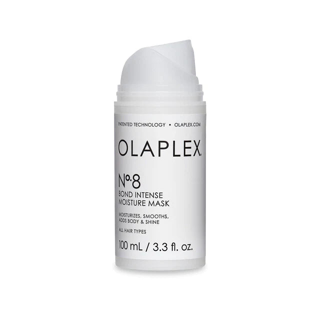 Olaplex No.8 Bond Intense Moisture Mask - A 100ml hair treatment mask designed to moisturize, smooth, add body and shine to all hair types.