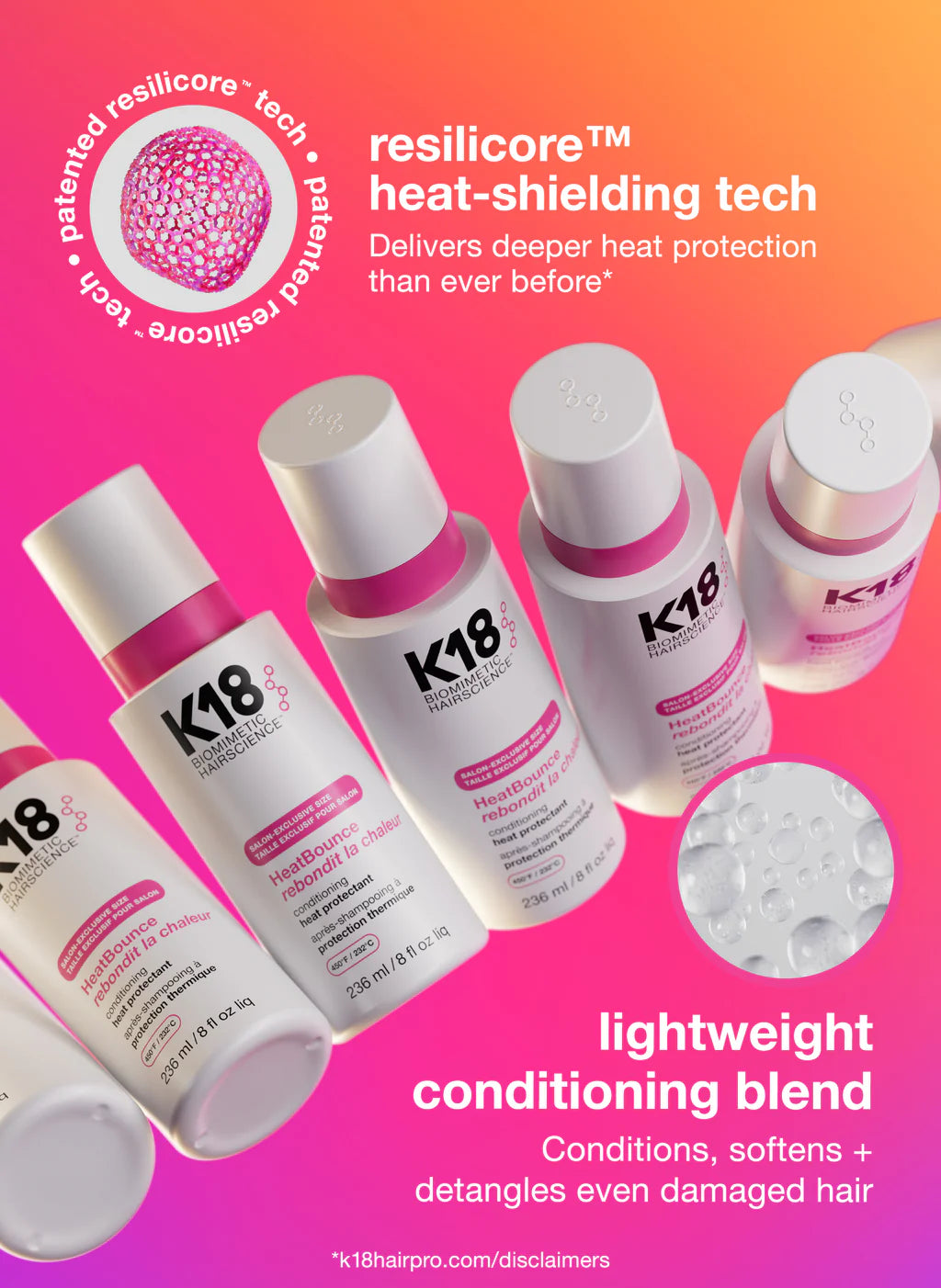 K18 HeatBounce Spray 118ml
