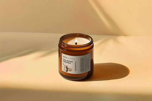 The Divine Feminine, Scented Soy Candle, Orange & Patchouli: Small
