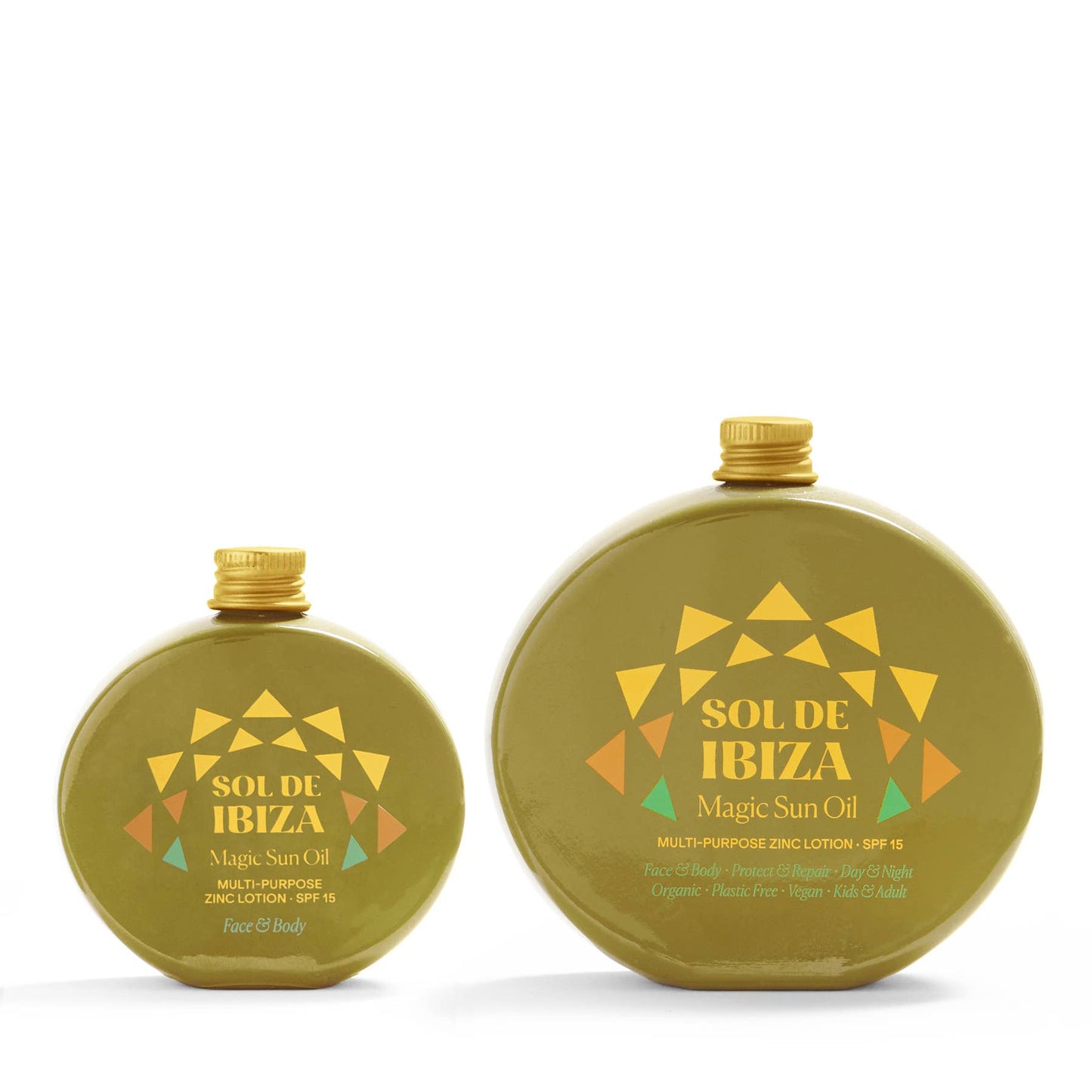 Magic oil. Protective and repairing lotion SPF15 - 100ml Sol de Ibiza