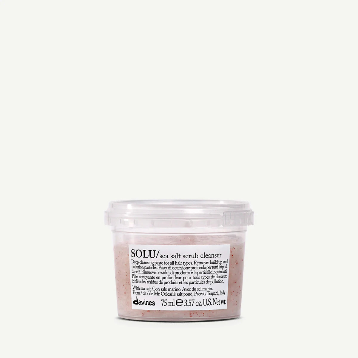 SOLU SEA SALT SCRUB TRAVEL SIZE 75ML