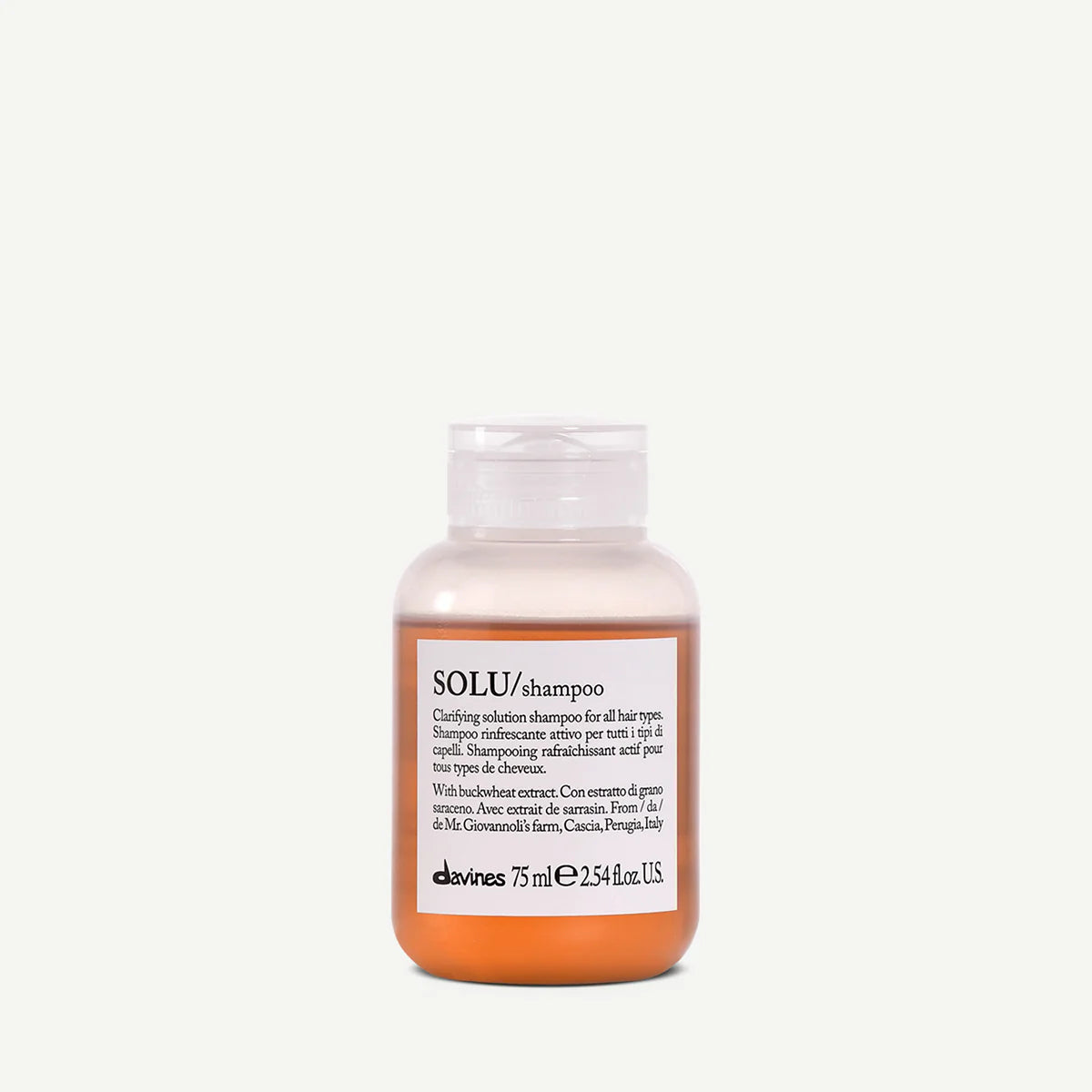 SOLU SHAMPOO TRAVEL SIZE 75ML